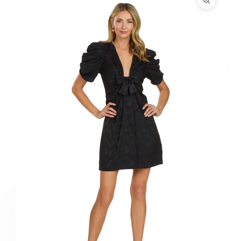 Trish Scully Reina Dress Black NWT